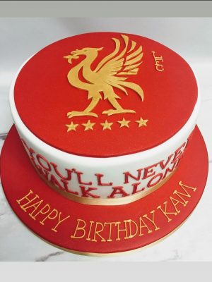 Liverpool football cake
